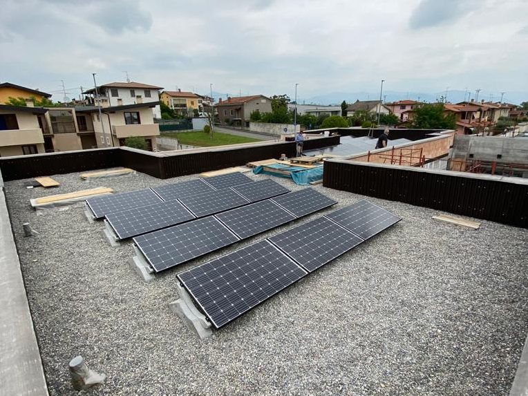 Zavorre per fotovoltaico e tempi di posa
